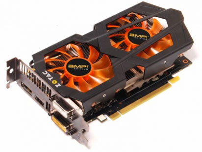 ZOTAC GeForce GTX 660 Ti AMP�I Edition ZT-60804-10P [PCIExp 2GB]