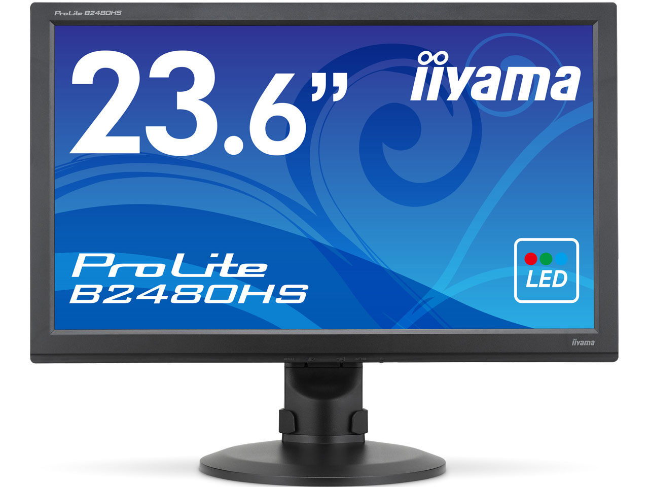 ProLite B2480HS B2480HS-B1 [23.6�C���` �}�[�x���u���b�N] �̐��i�摜