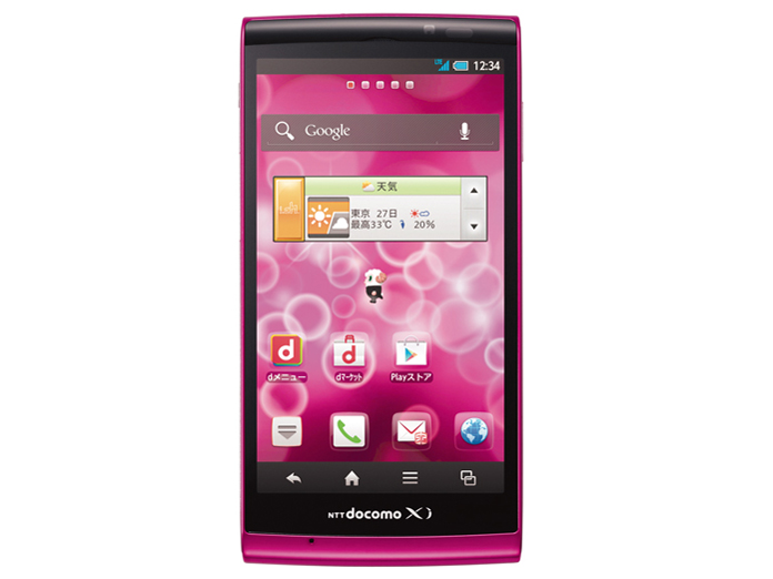 価格 Com 本体 正面 Aquos Phone Si Sh 01e Docomo Pink の製品画像