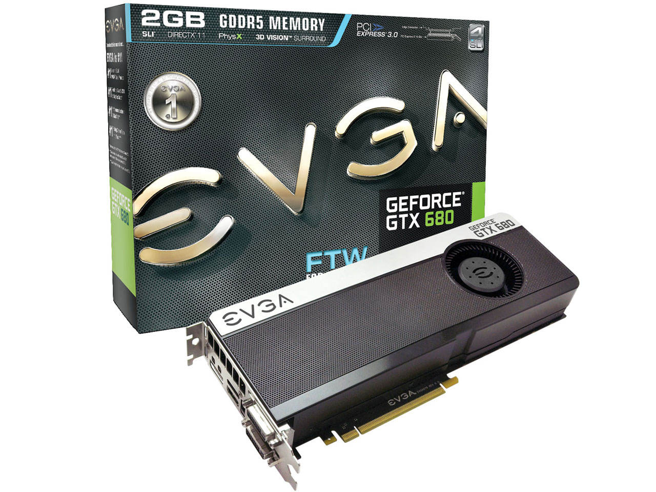 GeForce GTX 680 FTW 02G-P4-3686 [PCIExp 2GB] �̐��i�摜
