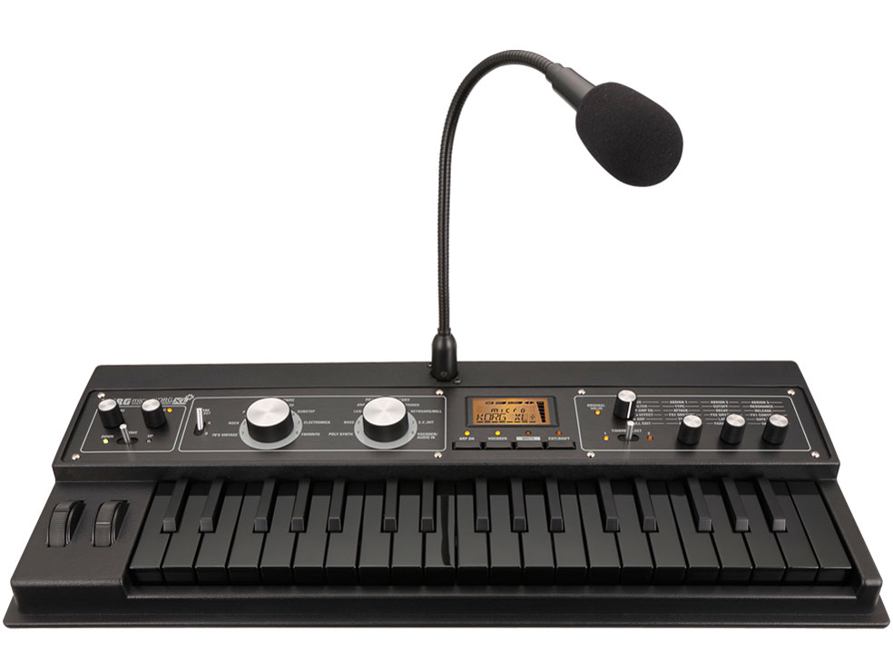 microKORG XL+ Synthesizer/Vocoder BKBK [Black x Black]