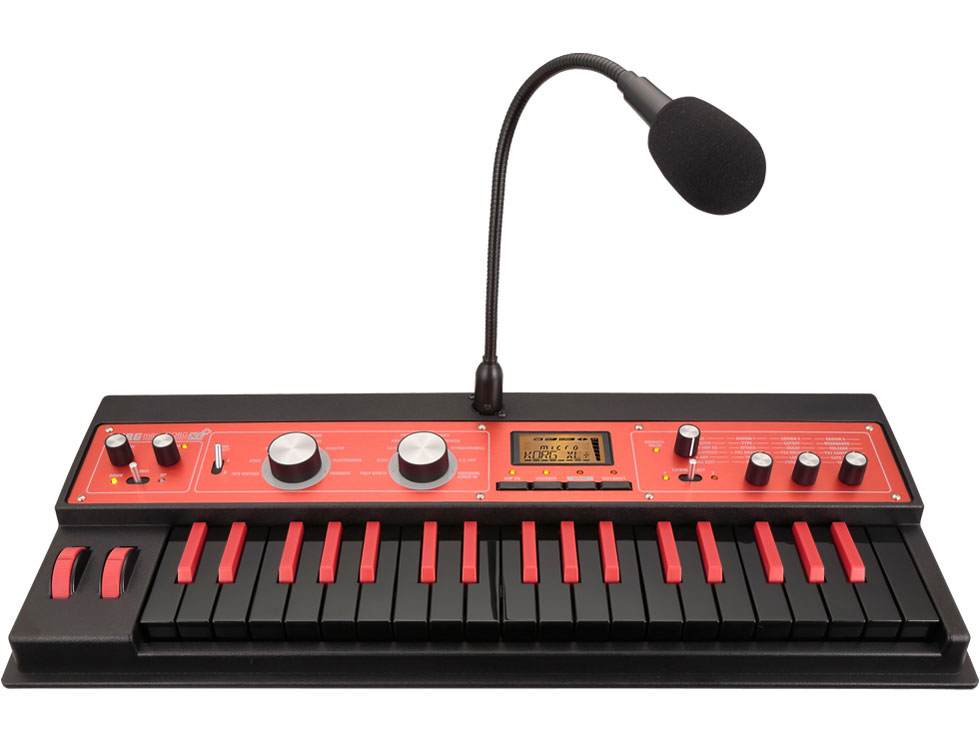 microKORG XL+ Synthesizer/Vocoder BKRD [Black x Red]