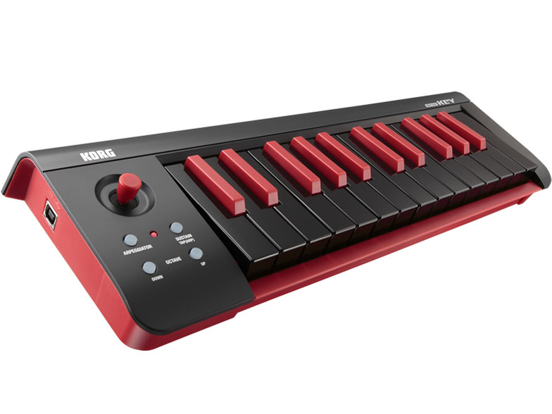 microKEY-25BKRD [Black x Red]