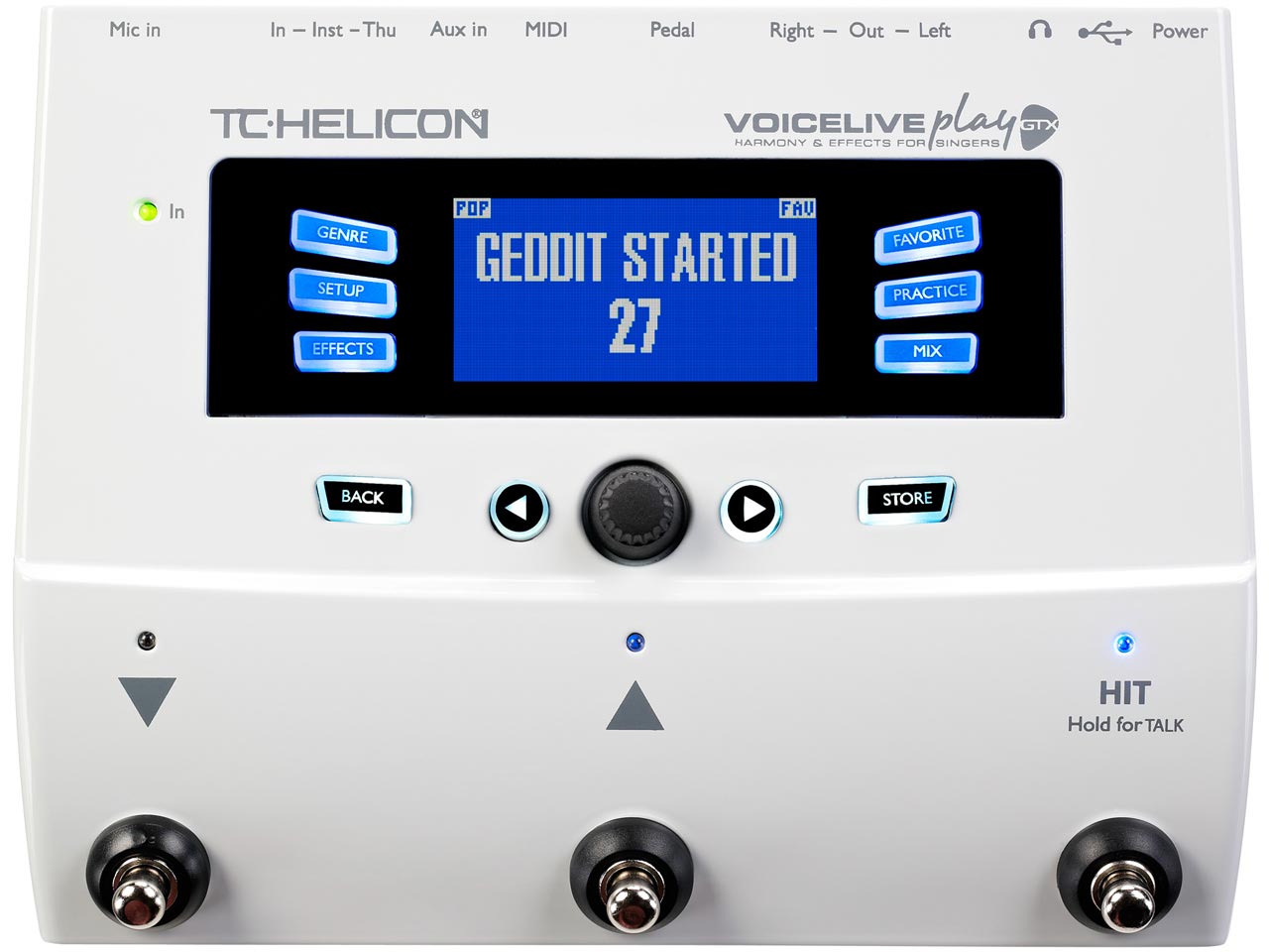 配信機器・PA機器・レコーディング機器 TC-HELICON VOICE LIVE PLAY 配信機器・PA機器・レコーディング機器 TC-HELICON VOICE LIVE PLAY