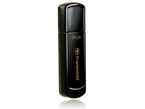 価格.com - JetFlash 350 TS64GJF350 [64GB ブラック] の製品画像