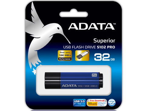 Superior Series S102PRO AS102P-32G-RBL [32GB Titanium Blue]