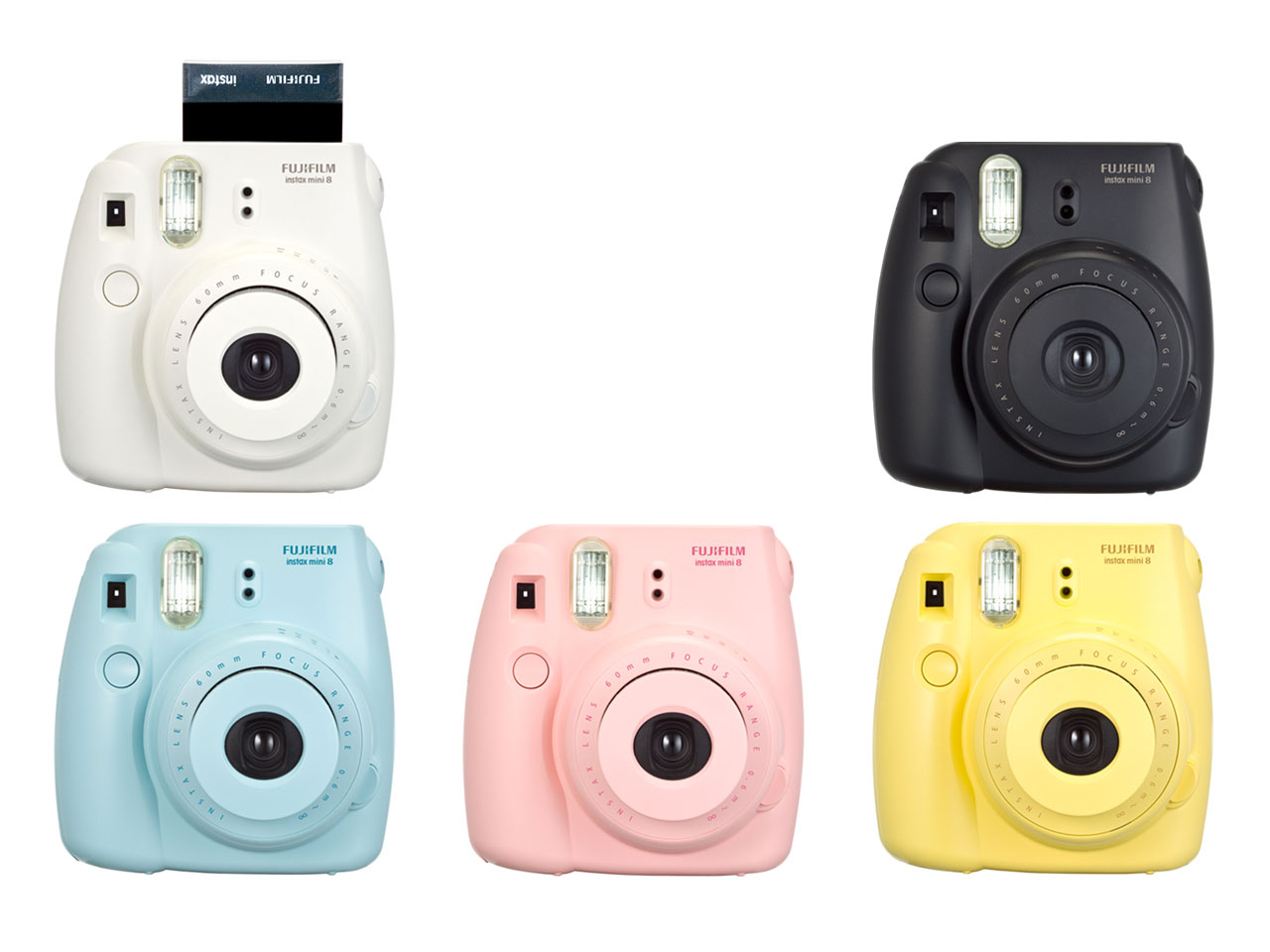 instax mini 8 �`�F�L White [�z���C�g]