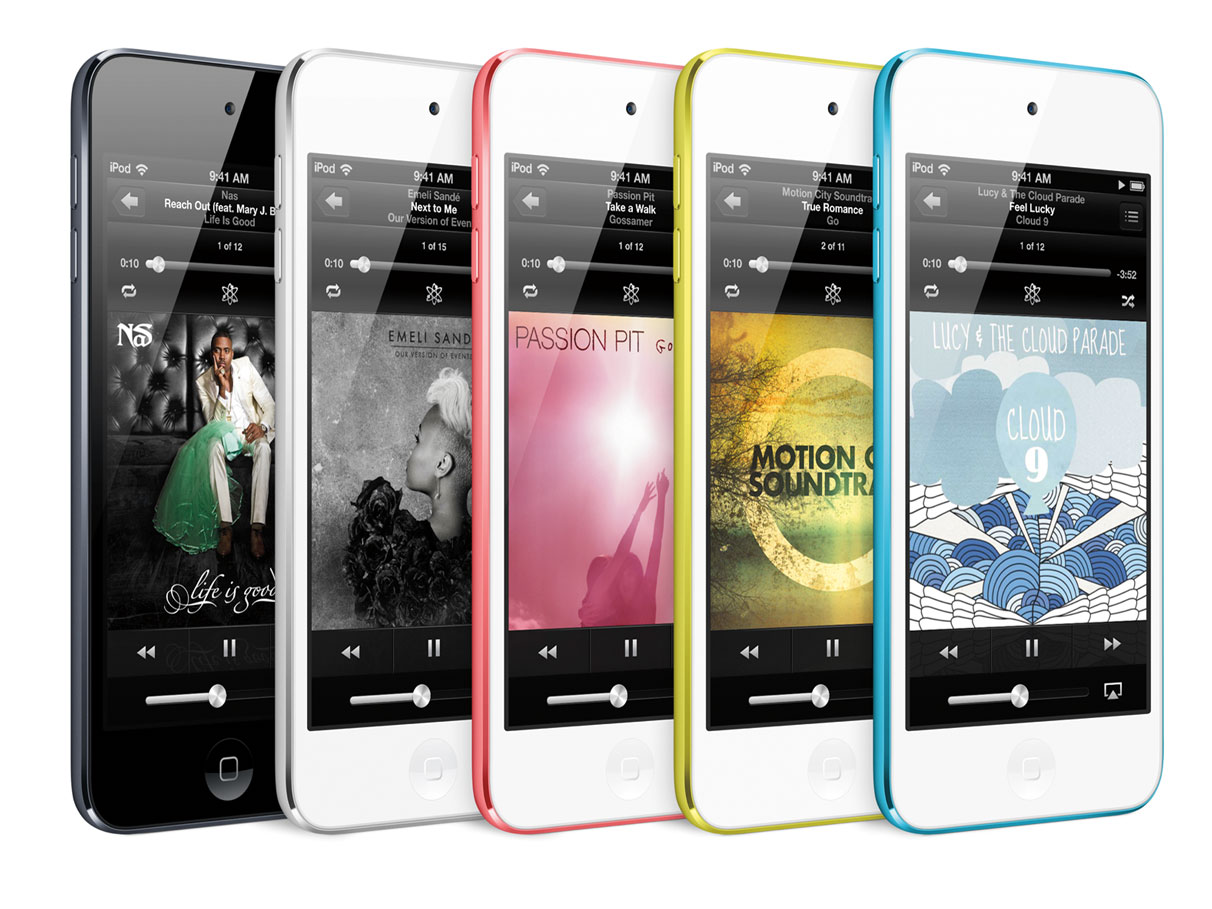 『カラーバリエーション』 iPod touch MD723J/A [32GB ブラック&スレート] の製品画像