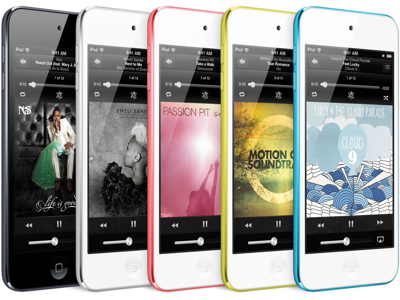 『カラーバリエーション2』 iPod touch MD717J/A [32GB ブルー] の製品画像