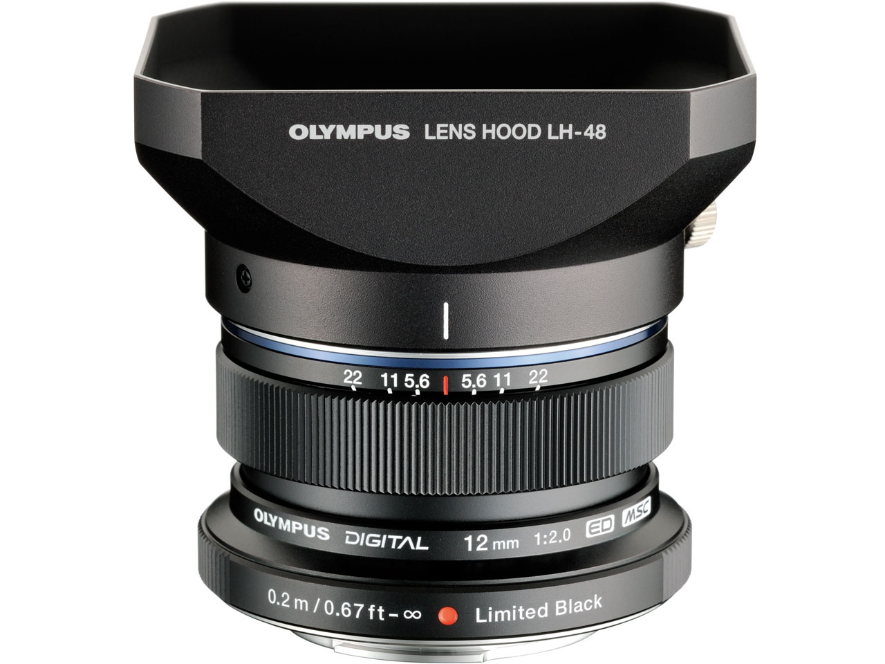 M.ZUIKO DIGITAL ED 12mm F2.0 ���~�e�b�h�u���b�N�L�b�g