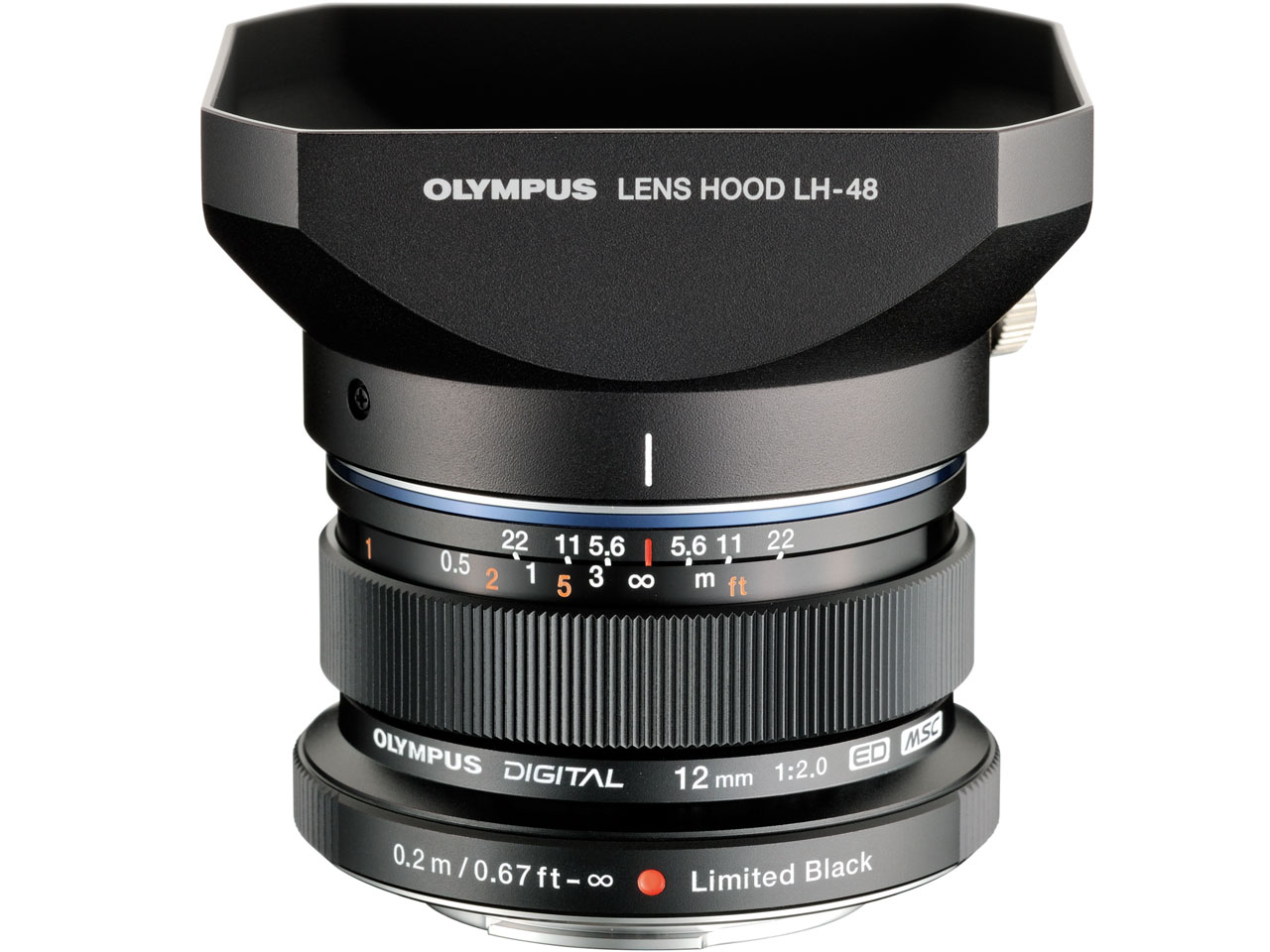 M.ZUIKO DIGITAL ED 12mm F2.0 ���~�e�b�h�u���b�N�L�b�g