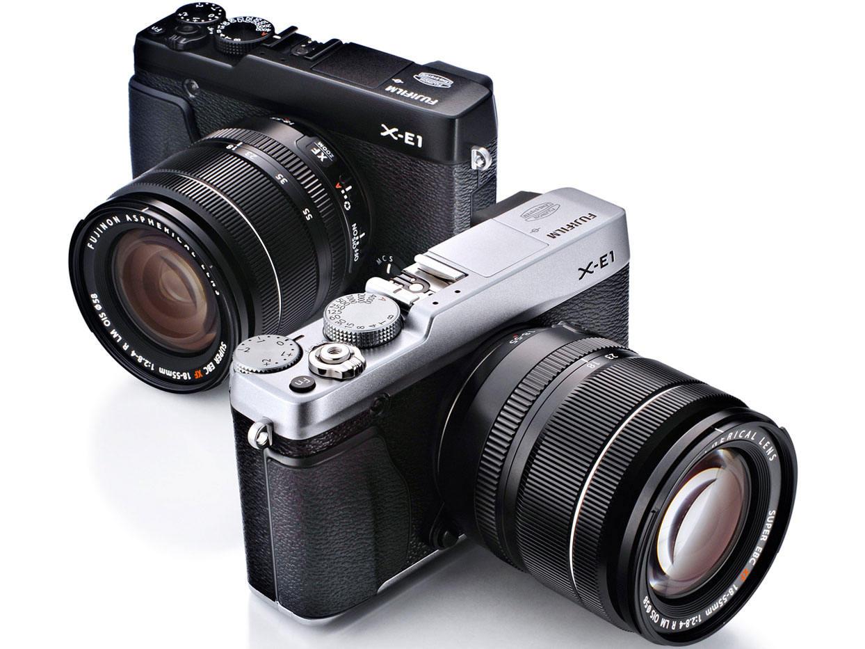 FUJIFILM X-E1 �����Y�L�b�g [Silver]