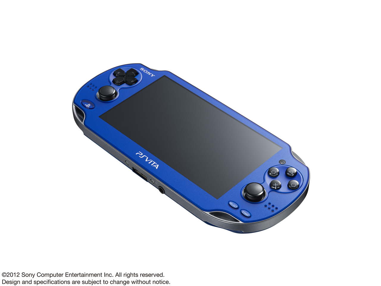 PlayStation Vita (�v���C�X�e�[�V���� ���B�[�^) 3G/Wi-Fi���f�� PCH-1100 AB04 [�T�t�@�C�A�E�u���[ �����]