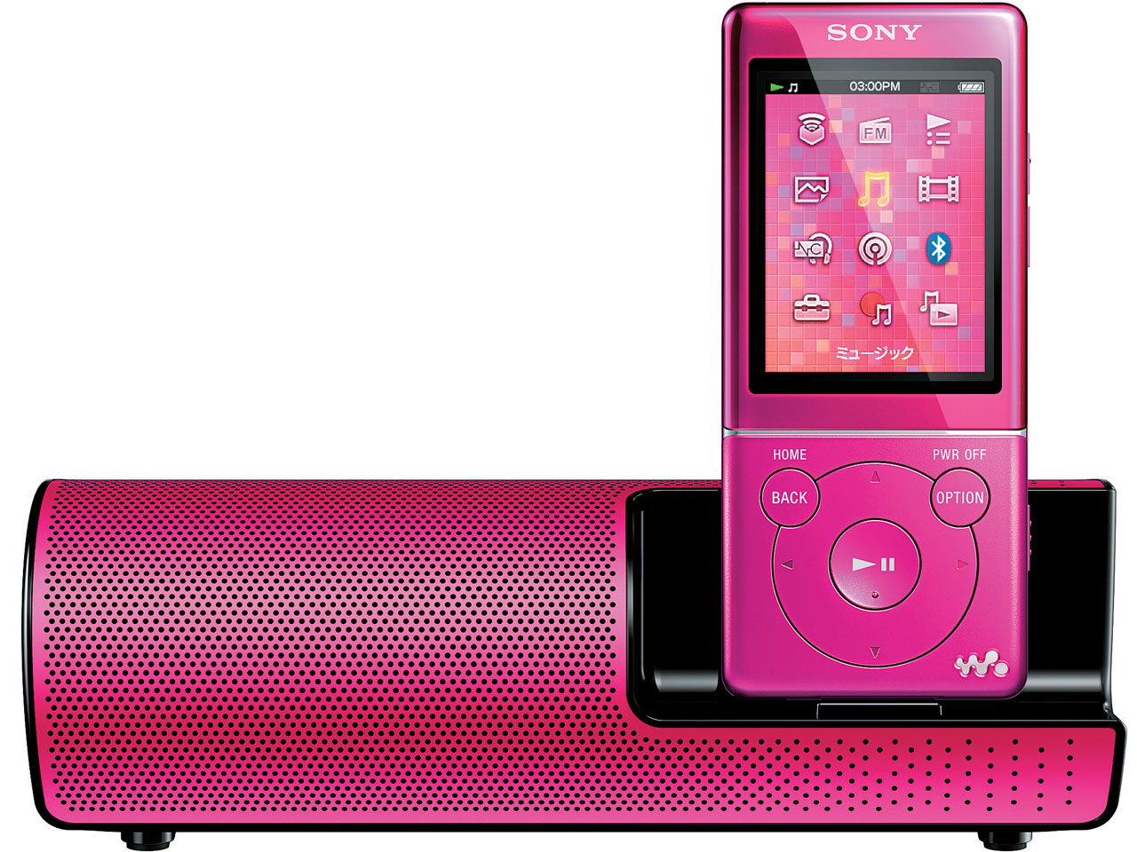 NW-S774K (P) [8GB �r�r�b�h�s���N] �̐��i�摜