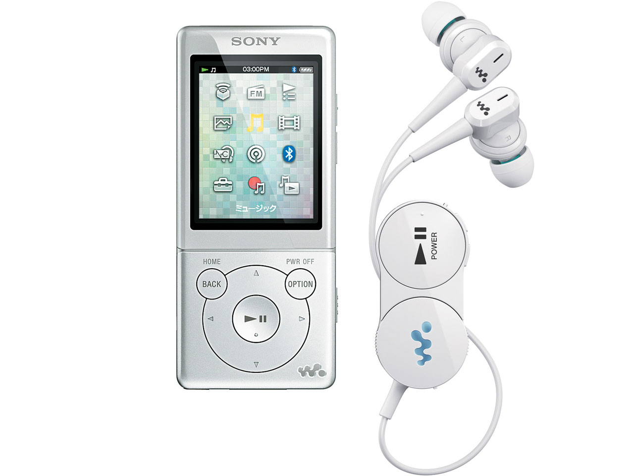 NW-S774BT (W) [8GB �z���C�g] �̐��i�摜