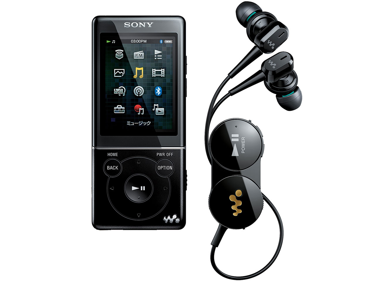 NW-S774BT (B) [8GB �u���b�N] �̐��i�摜