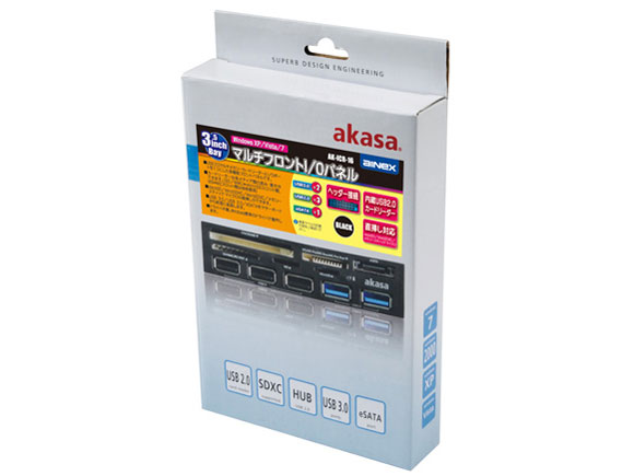AK-ICR-16 [����USB 16in1 �u���b�N]