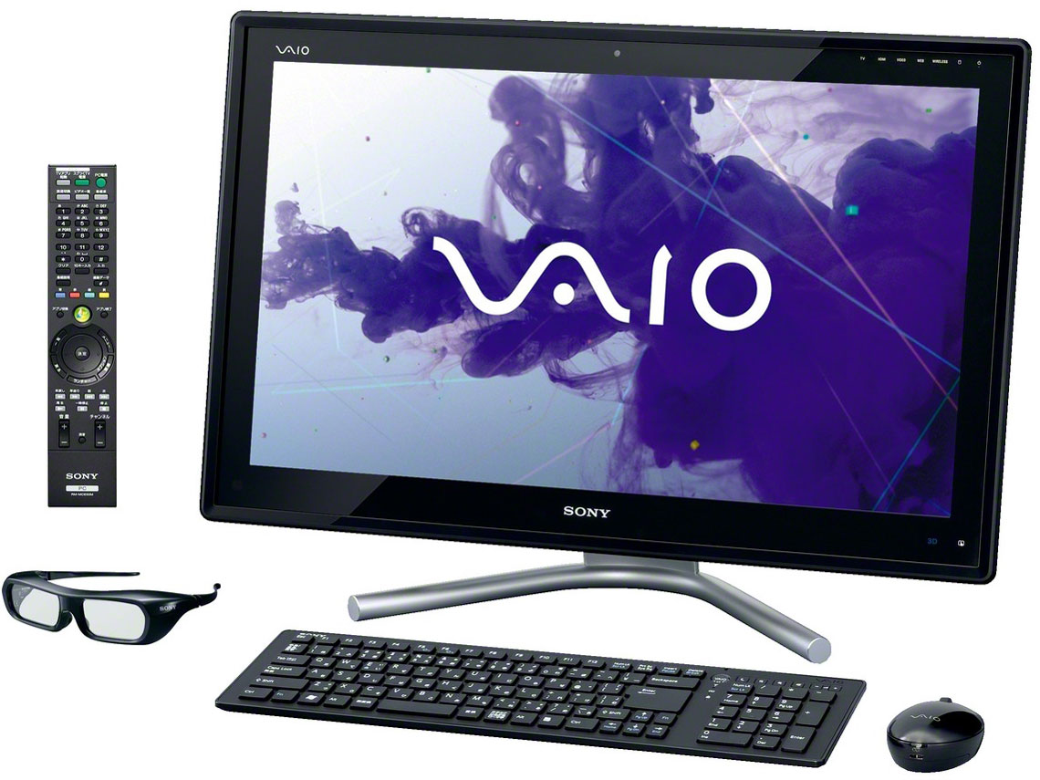 VAIO L�V���[�Y VPCL24AJ Core i7/HDD2TB/BD���ڃ��f�� [2012�N�t���f�� 3D�Ή��u���b�N/�^�b�`����]