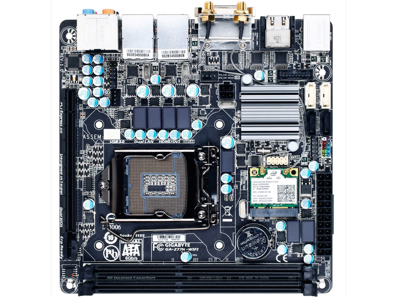 GA-Z77N-WIFI [Rev.1.0] �̐��i�摜