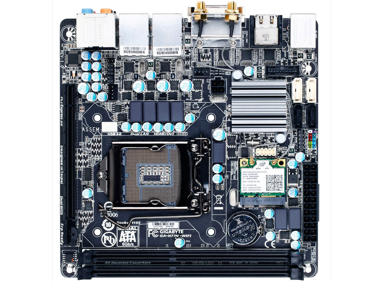 GA-H77N-WIFI [Rev.1.0] �̐��i�摜