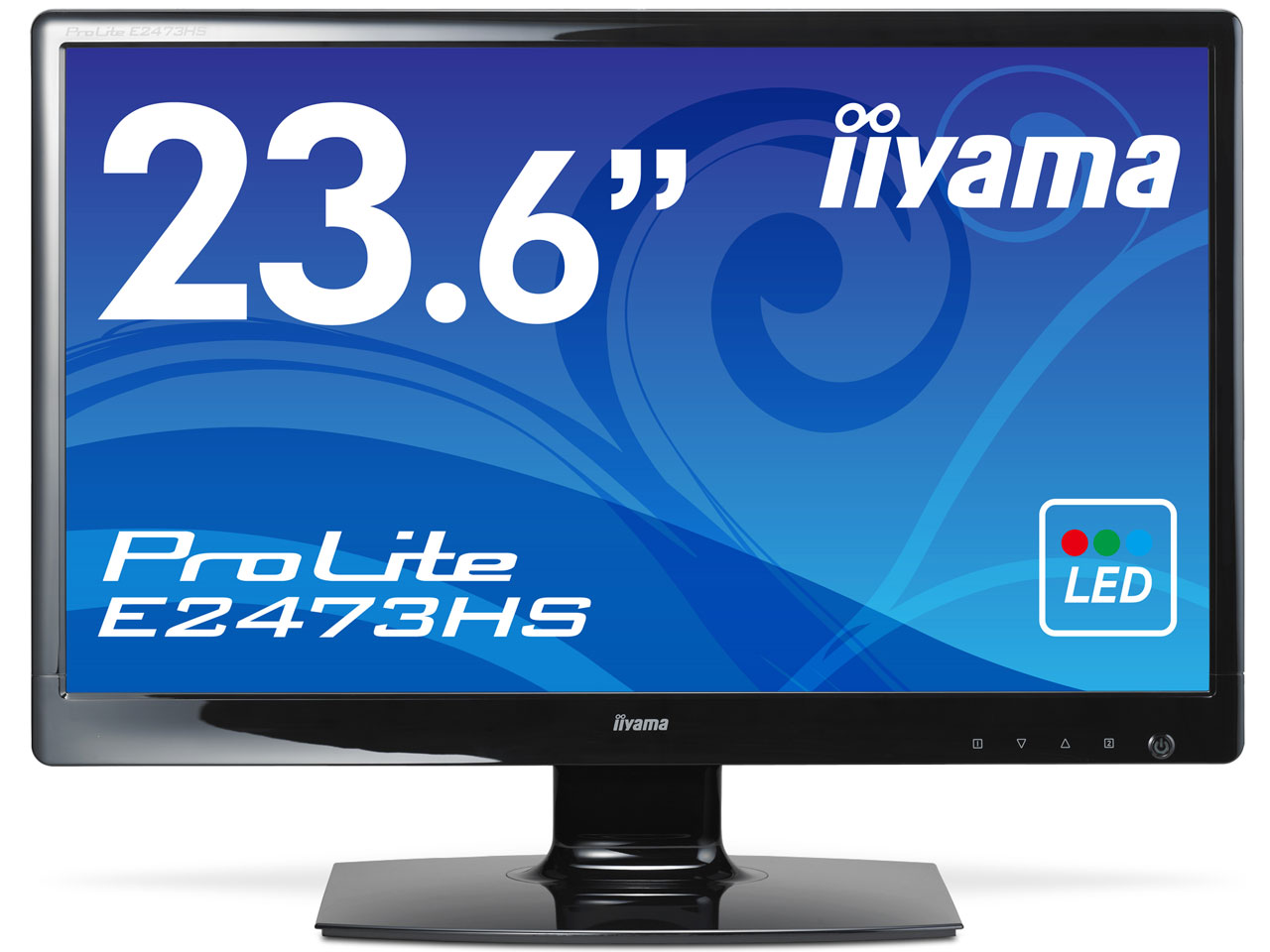 ProLite E2473HS E2473HS-GB1 [23.6�C���` �}�[�x���u���b�N] �̐��i�摜