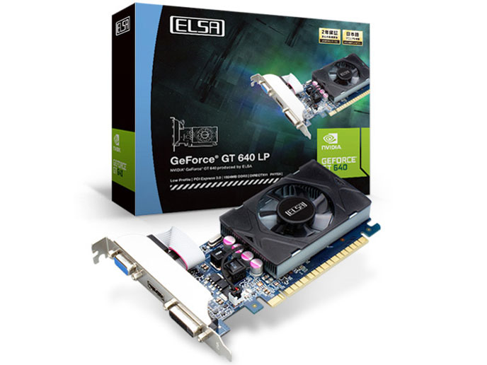 ELSA GeForce GT 640 LP [PCIExp 1GB] �̐��i�摜