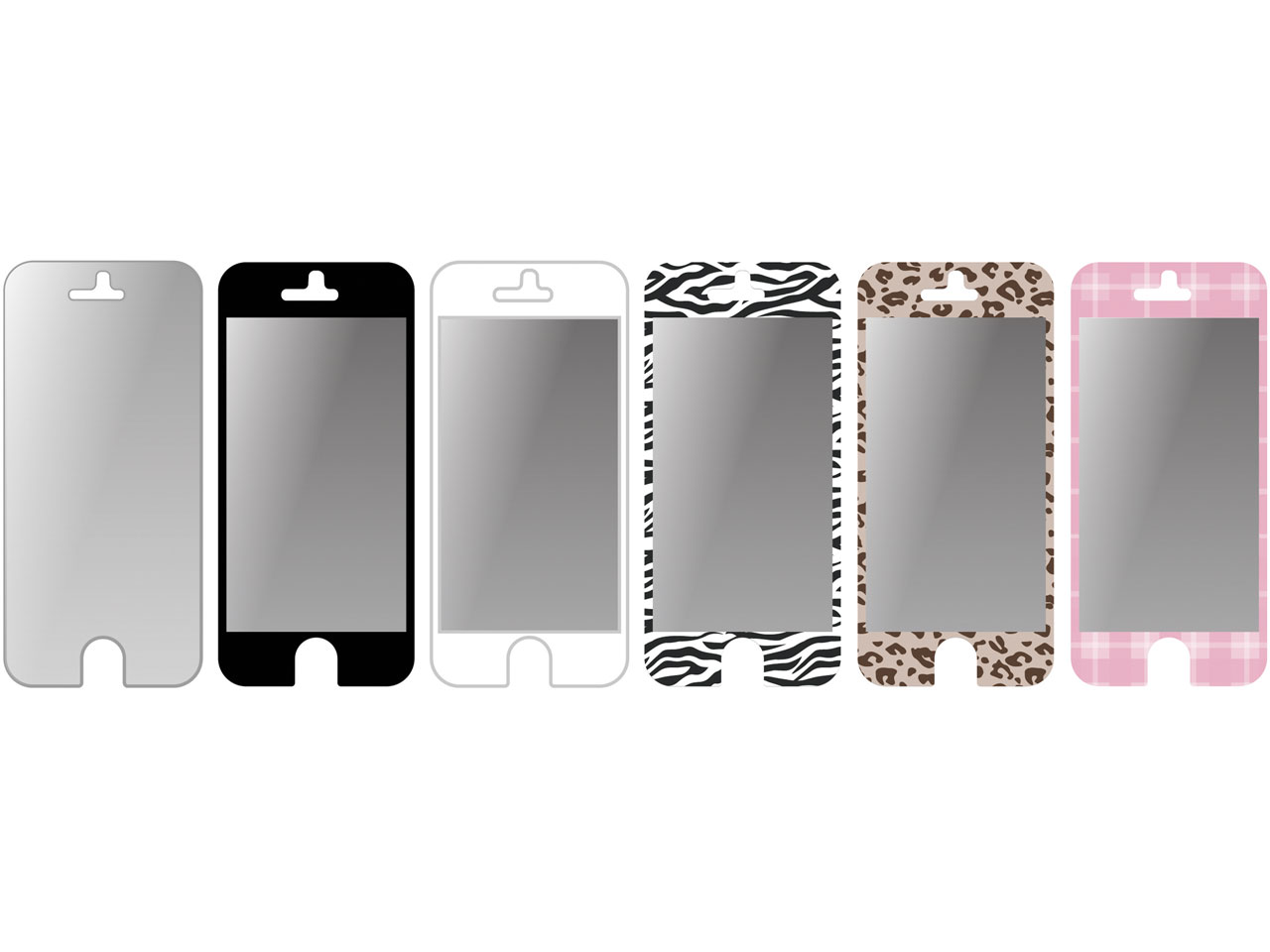 iPhone 5 �ی�t�B���� GH-FLI-IP5CL [�N���A]