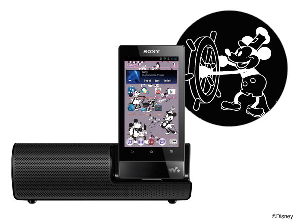 NW-F806K/Disney Disney�L�����N�^�[���f�� [32GB �u���b�N]