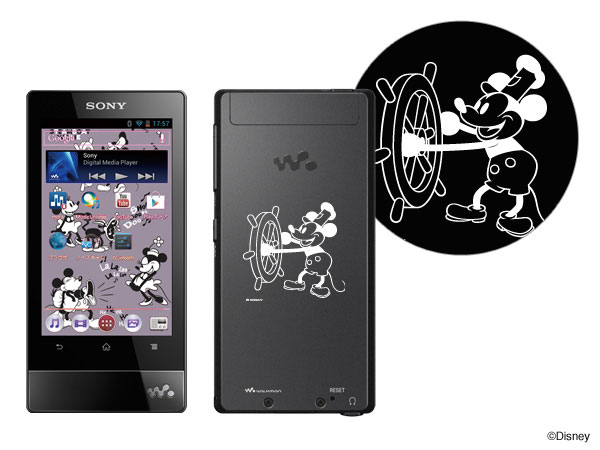 SONY NW-F807/Disney Disneyキャラクターモデル [64GB ブラック] 価格