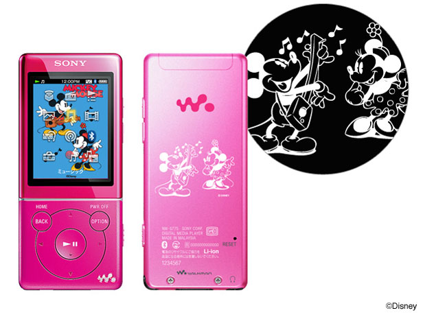 NW-S774/Disney Disney�L�����N�^�[���f�� [8GB �r�r�b�h�s���N]