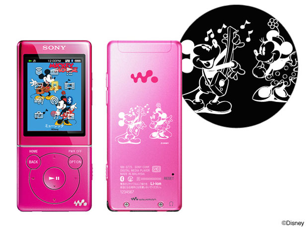 NW-S775/Disney Disney�L�����N�^�[���f�� [16GB �r�r�b�h�s���N]