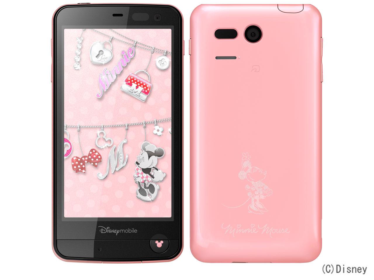 DM013SH �f�B�Y�j�[�E���o�C�� SoftBank [Minnie Pink] �̐��i�摜