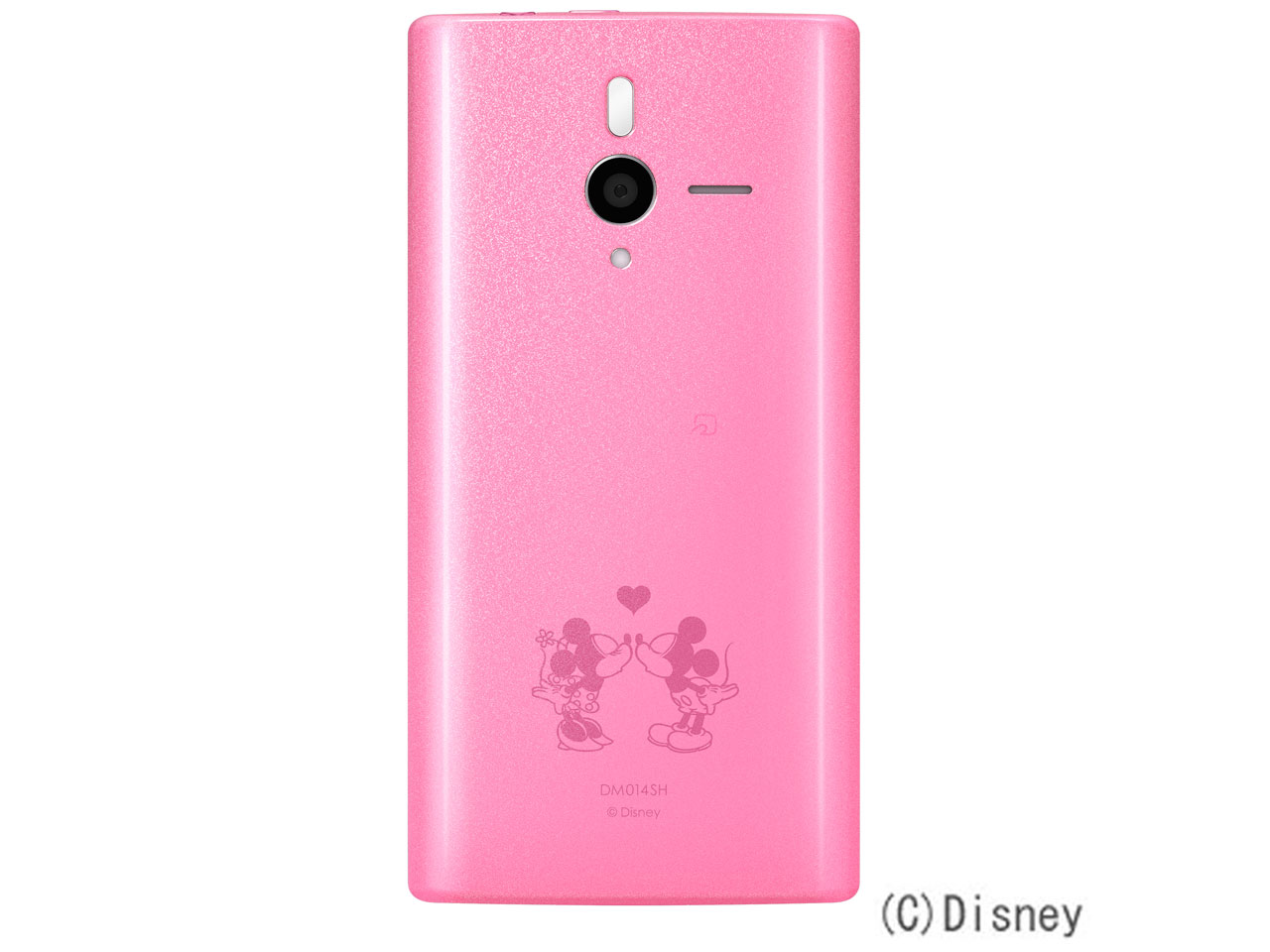 価格 Com 本体 背面 Dm014sh ディズニー モバイル Softbank Love Pink の製品画像