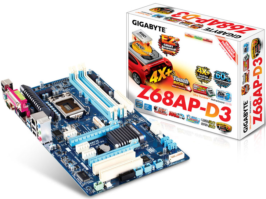 Gigabyte ga z68ap d3 не стартует