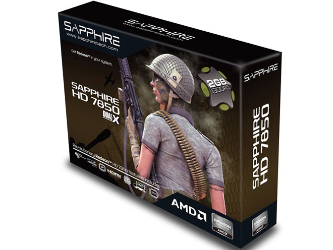 SAPPHIRE HD 7850 2GB GDDR5 [PCIExp 2GB]