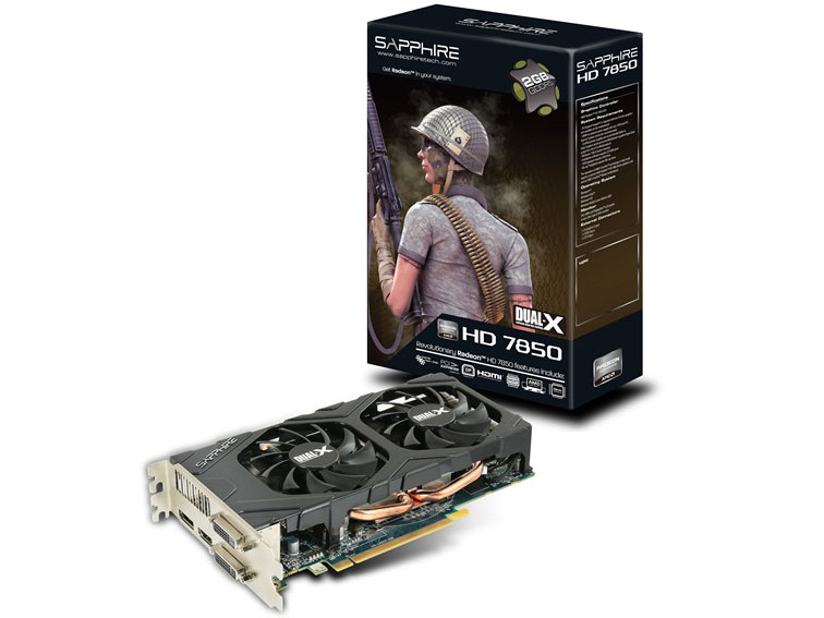 SAPPHIRE HD 7850 2GB GDDR5 [PCIExp 2GB]