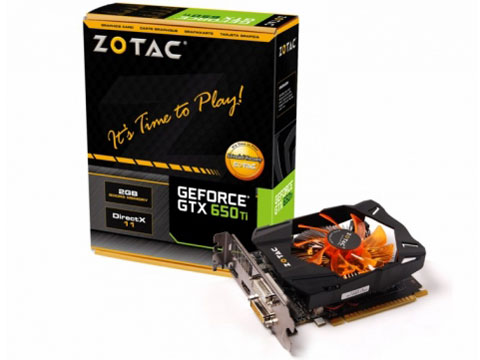 ZOTAC GeForce GTX 650 Ti ZT-61102-10M [PCIExp 2GB] �̐��i�摜