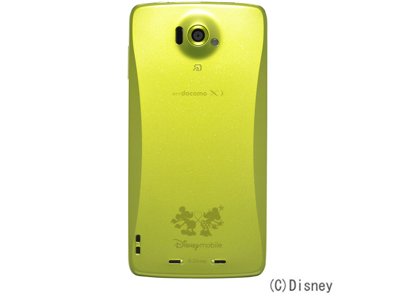 価格 Com 本体 背面 Disney Mobile On Docomo N 03e Green の製品画像