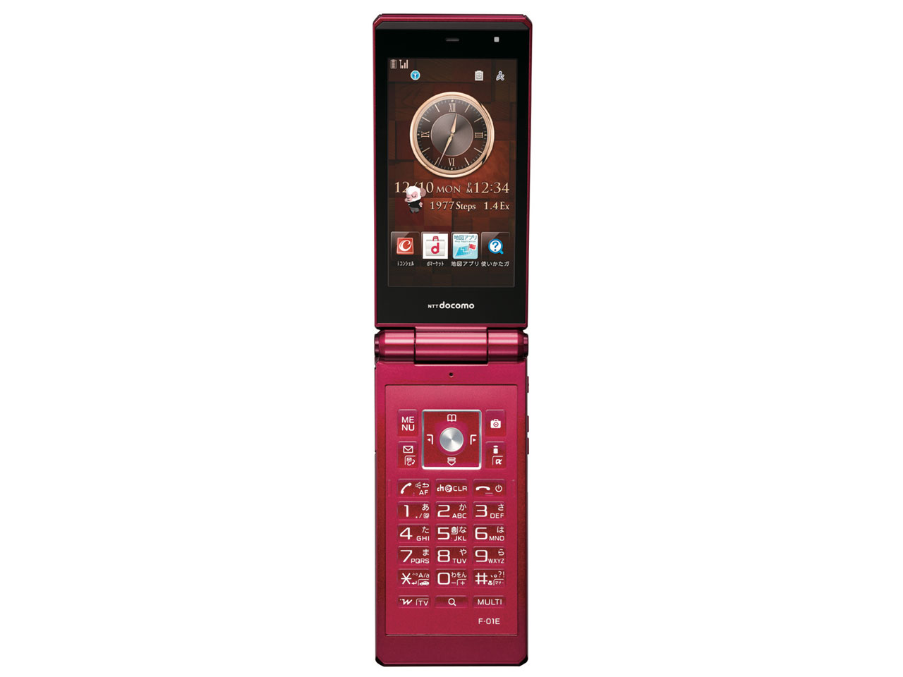 docomo STYLE series F-01E [Red]