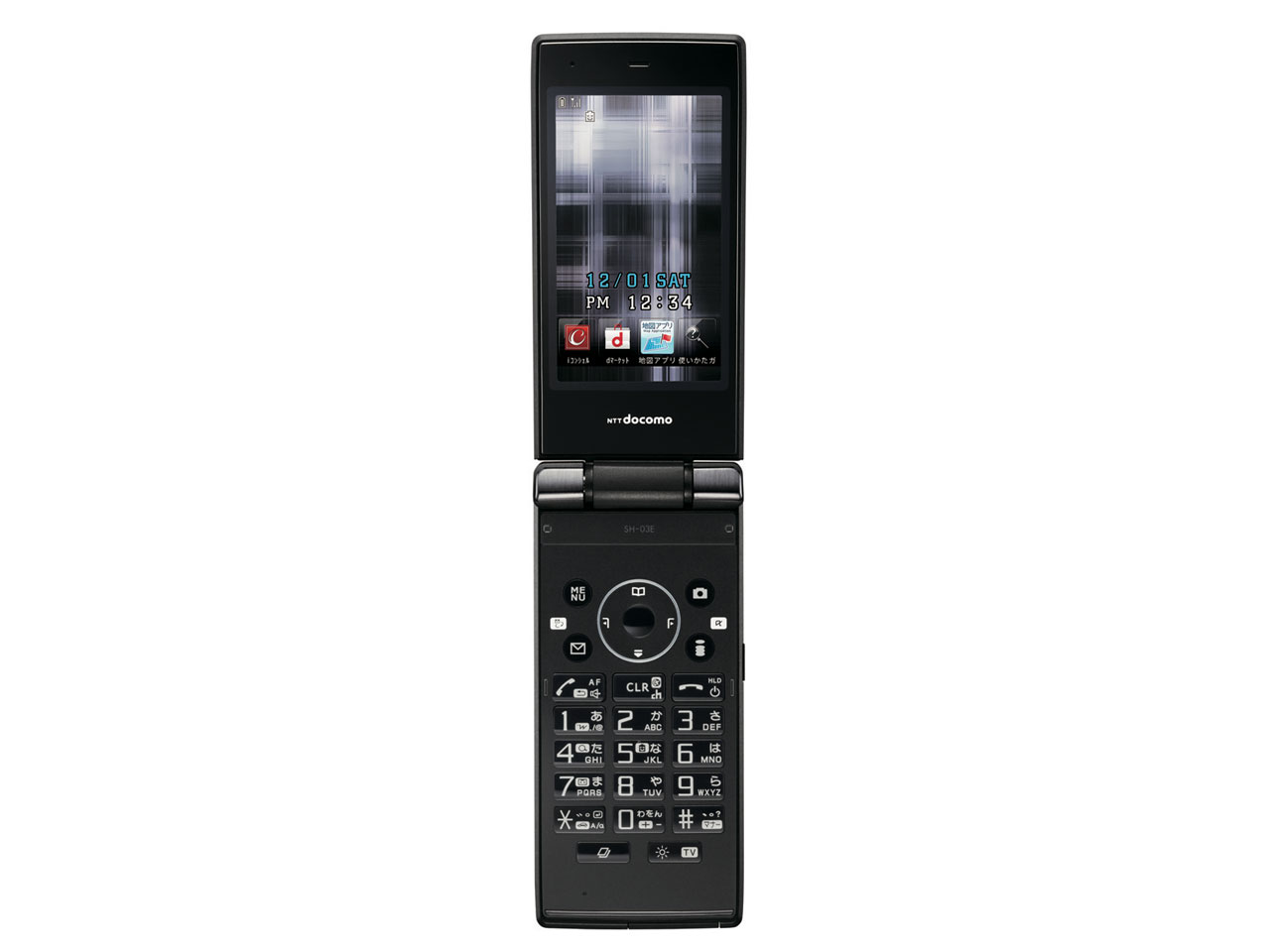 docomo STYLE series SH-03E [Black]