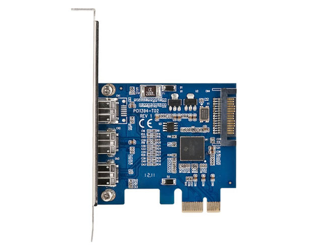 �|�[�g�𑝂₵�^�C IEEE1394b 3�|�[�g PCIe�ڑ��C���^�[�t�F�C�X�J�[�h CIF-FW8P3 [IEEE1394b] �̐��i�摜