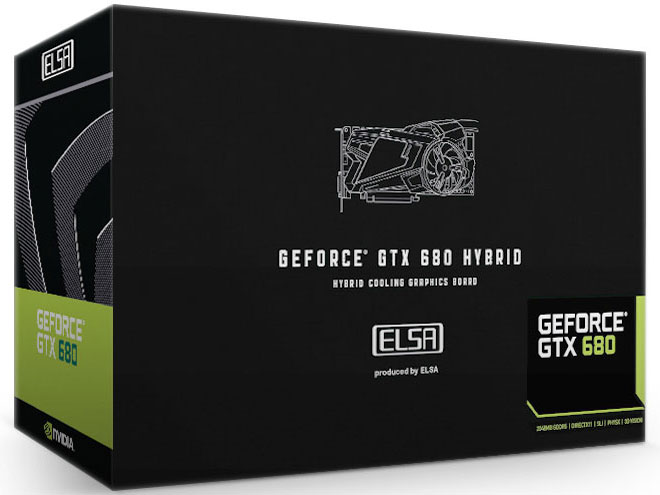 ELSA GeForce GTX 680 HYBRID 4GB [PCIExp 4GB]