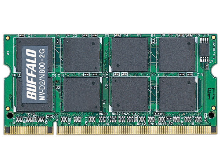MV-D2/N800-2G [SODIMM DDR2 PC2-6400 2GB] �̐��i�摜