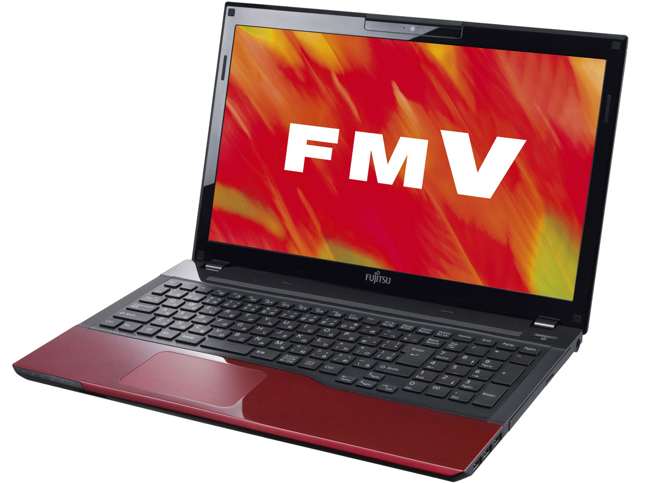 FUJITSU FMV LIFEBOOK AH45/M Win8.1 Core i3-4010U/1.70GHz RAM:4GB HDD:750GB  FMVA45MRP2 Blu-rayスーパーマルチ 15.6型ワイド レッド｜富士通