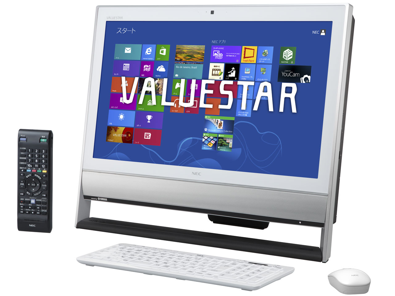 VALUESTAR N VN570/JS6W PC-VN570JS6W [�t�@�C���z���C�g] �̐��i�摜