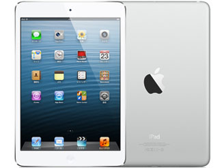 iPad mini Wi-Fi+Cellular 32GB au [�z���C�g&�V���o�[] �̐��i�摜