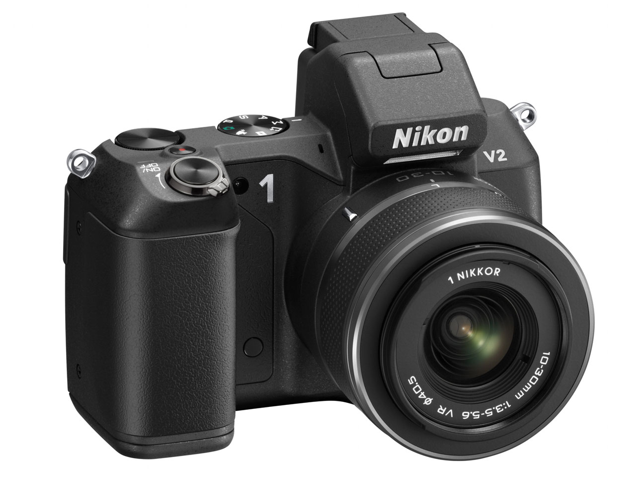 Nikon 1 V2 �_�u�������Y�L�b�g [�u���b�N]