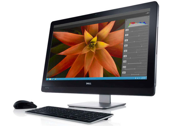 XPS One 27 Windows 8���� �v���~�A���E�v���X���f�� �̐��i�摜