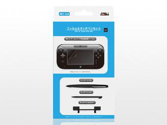 価格 Com パッケージ Wii U用 フィルム タッチペンセット Dj Wiufs Bk ブラック の製品画像