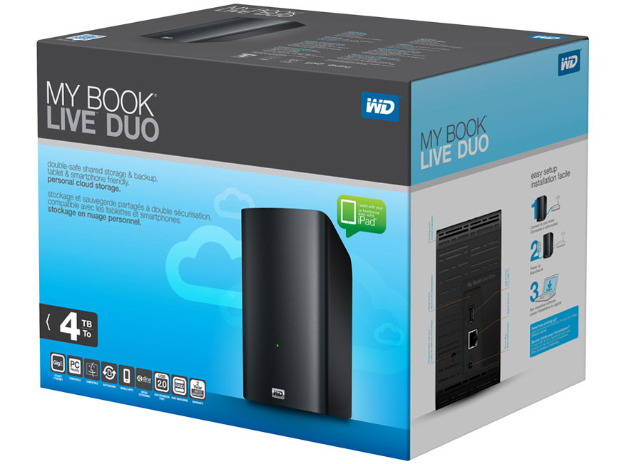 My Book Live Duo WDBVHT0040JCH